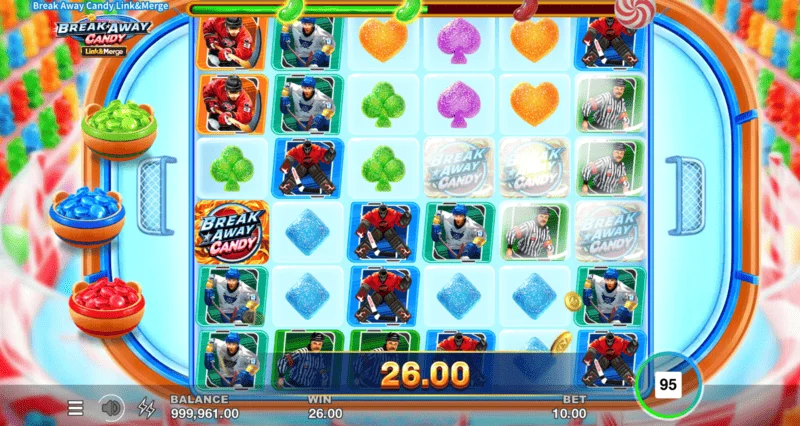 Break Away Candy - Nagsisimula ang Free Spins na may lumalagong Multiplier Trail