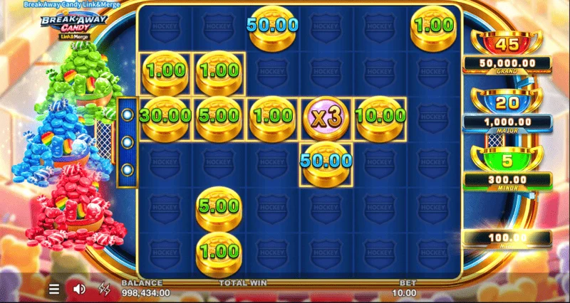 Break Away Candy - Mixed Bonus na may tatlong sabay-sabay na modifier